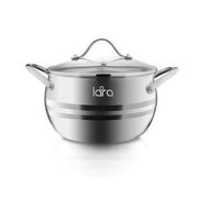  Кастрюля LARA Apple LR02-32 нерж 2.8л 