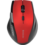  Мышь DEFENDER Accura MM-365 (52367) беспроводная USB, оптическая, red 
