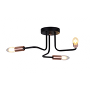  Люстра Hiper H124-3 Black/Gold 