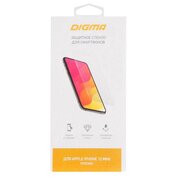  Защитное стекло Digma (DGG1AP12MA) для Apple iPhone 12 mini прозрачная 1шт. 