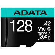  Карта памяти A-Data Premier Pro (AUSDX128GUI3V30SA2-RA1) microSDXC 128Gb Class10 + adapter 