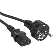  Кабель питания ExeGate Power PC-1,5P EP280643RUS (Евровилка Schuko- C13, VDE-250V-3*0.75mm2, медь, черный, 10A, 1.5м) 