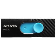  USB-флешка A-DATA 32GB UV220 (AUV220-32G-RBKBL) черный/голубой 
