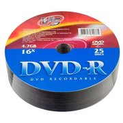  Диск DVD+R VS (PERFEO) (UL130062A8S) 4.7 Gb, 16x, Shrink (25), (25/600) 