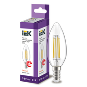  Лампочка IEK LLF-C35-5-230-30-E14-CLG 