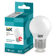 Лампочка IEK LLE-G45-07-230-40-E27-3 