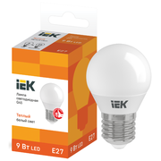  Лампочка IEK LLE-G45-9-230-30-E27 