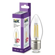  Лампочка IEK LLF-C35-7-230-40-E27-CL 
