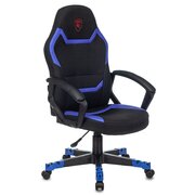  Кресло Zombie 10 Blue текстиль/эко.кожа черный/синий 