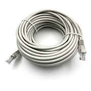  Патч-корд Buro (UTP-5E-20M-G) UTP 4 пары cat5E CCA molded 20м серый RJ-45 (m)-RJ-45 (m) 