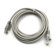  Патч-корд Buro (UTP-5E-3M-G) UTP 4 пары cat5E CCA molded 3м серый RJ-45 (m)-RJ-45 (m) 