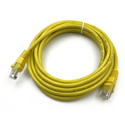  Патч-корд Buro (UTP-5E-3M-Y) UTP 4 пары cat5E CCA molded 3м желтый RJ-45 (m)-RJ-45 (m) 