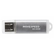  USB-флешка Move Speed M3 (M3-32G) USB2.0 32GB серебро 