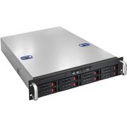  Корпус ExeGate Pro 2U550-HS08 EX281289RUS RM 19", высота 2U, глубина 550, БП 1U-500ADS, 8xHotSwap, USB 