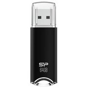  USB-флешка Silicon Power Helios H02 (SP064GBUF2H02V1K) 64Gb USB 2.0, Черный 