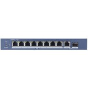  Коммутатор Hikvision (DS-3E0510P-E) 9G 1SFP 8PoE+ 110W неуправляемый 