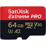  Карта памяти SanDisk Extreme Pro (SDSQXCU-064G-GN6MA) microSD UHS I 64GB 200MB/s Read, 90MB/s Write 