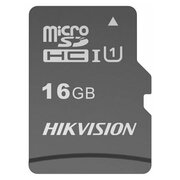  Карта памяти Hikvision (HS-TF-C1(STD)/16G/ZAZ01X00/OD) microSDHC 16GB (без SD адаптера) R/W Speed 90/12MB/s 
