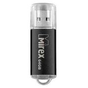  USB-флешка Mirex Unit (13600-FM3UBK64) 64GB USB 3.0, Черный 