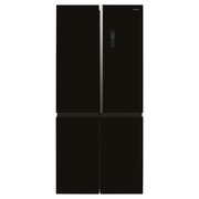  Холодильник Hyundai CM5084FGBK черное стекло 