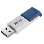  USB-флешка Netac U182 (NT03U182N-128G-30BL) 128GB Blue USB3.0, retractable 