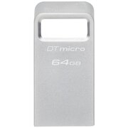  USB-флешка Kingston DataTraveler Micro (DTMC3G2/64GB) 64GB 200MB/s Metal USB 3.2 Gen 1 