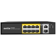  Коммутатор NETIS P110GH 10/100M 10Port 8POE+2XGE+SFP 