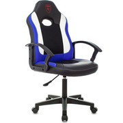  Кресло Zombie 11LT Blue текстиль/эко.кожа черный/синий 