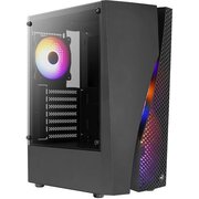  Корпус Aerocool Wave-G-BK-v2 (ACCM-PV35043.11) черный без БП mATX 3x120mm 1xUSB2.0 2xUSB3.0 audio 