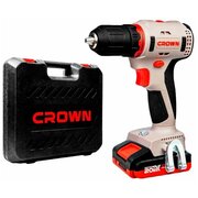  Дрель-шуруповерт аккум CROWN CT21091HX-2 BMC(2А*20 Li) 