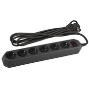  Сетевой фильтр ЭРА USF-6es-1,5m-B-BOX (Б0037261) 6 розеток 1,5 м черны 