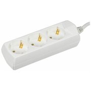  Удлинитель IEK У03 Generica (WYP10-10-03-07-Z-G) 3 места 2P PE/7м 
