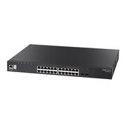  Коммутатор Edge-corE ECS4620-28P 24 x GE + 2 x 10G SFP+ ports + 1 x expansion slot (for dual 10G SFP+ ports) 