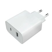  СЗУ Xiaomi Mi 33W Wall Charger (Type-A+Type-C) (BHR4996GL) 33W 1USB, USB type-C, Quick Charge, PD, 3A, белый 