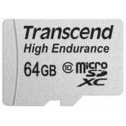  Карта памяти Transcend 64GB TS64GUSDXC10V 