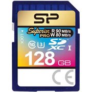  Карта памяти Silicon Power Superior Pro 128GB SP128GBSDXCU3V10 