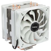  Кулер Alseye S120D-W Universal, TDP 135W, 2x120Fan, 4 heat pipe, White, PWM, RTL 