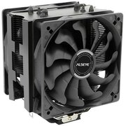 Кулер Alseye S120D-B Universal, TDP 135W, 2x120FAN, 4 heat pipe, PWM, RTL 