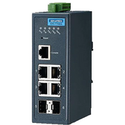  Коммутатор Advantech (EKI-7706G-2F-AE) 4GE+2SFP Gigabit Managed Redundant Industrial Switch 