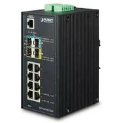 Коммутатор Planet IP30 Industrial L2+/L4 (IGS-5225-8T2S2X) 8-Port 1000T + 2-port 100/1000X SFP + 2-port 10G SFP+ Full Managed Switch управляемый 