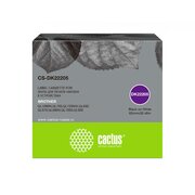  Картридж Cactus DK-22205 (CS-DK22205) черный ленточный для Brother P-touch QL-500, QL-550, QL-700, QL-800 