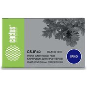 Картридж Cactus CS-IR40 матричный черный/красный для Citizen IR40T/IR50 CX123/CX120 