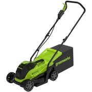 Газонокосилка аккумуляторная GreenWorks GD24LM33k2, 24v, 1хАКБ 2Ач и ЗУ (2516107UA) 
