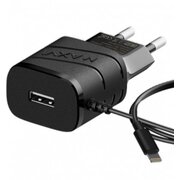  СЗУ Maxvi TCM-101LB 1A, Lightning, 1xUSB-A, black 