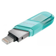  USB-флешка SanDisk iXpand Flip (SDIX90N-128G-GN6NJ) 128GB USB3.1/Lightning Ice Mint 