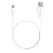  Кабель Maxvi MC-02 white USB-A-Type-C 