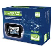  Автосигнализация Cenmax Vigilant ST14 D с обратной связью + дист. запуск брелок с ЖК дисплеем 