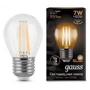  Лампочка Gauss 105802107 Filament Шар E27 