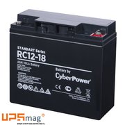  Аккумуляторная батарея CyberPower SS (RС 12-17) RС 12-17 / 12 В 17 Ач 