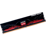  ОЗУ AMD Radeon (R5S516G5200U1S) 16GB DDR5 5200 DIMM Entertainment Series Black Gaming Memory Non-ECC, CL40, 1.1V, Heat Shield, Rtl 